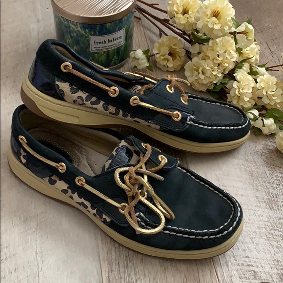 Sperry Shoes - Leopard sperry boat shoes